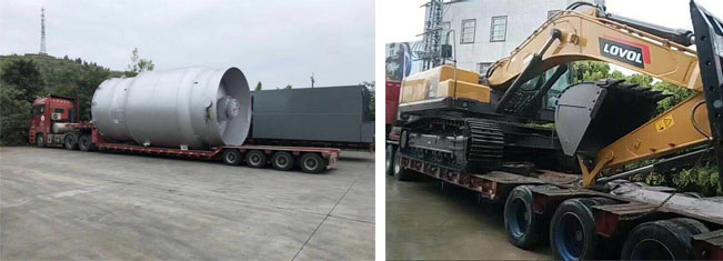 大型壓路機(jī)、挖掘機(jī)、裝載機(jī)、履帶吊等工程機(jī)械專(zhuān)用運(yùn)輸車(chē)